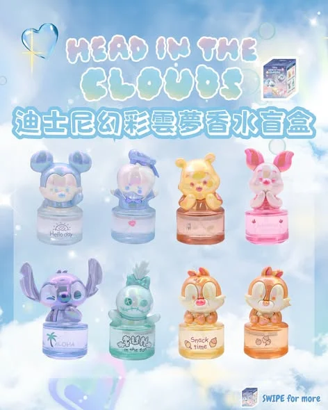 迪士尼幻彩雲夢盲盒香水✨ 大家仲記唔記得前排好Hit嗰款毛茸茸系列迪士尼香水盲盒?