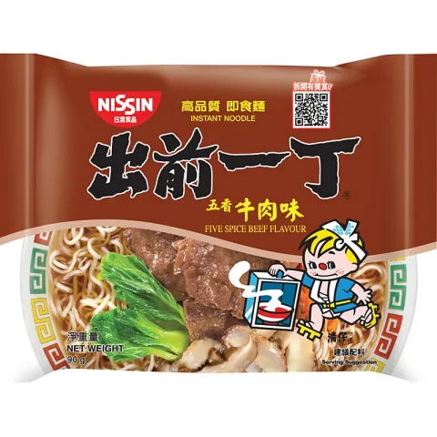 出前一丁即食麵 - 五香牛肉味 90克