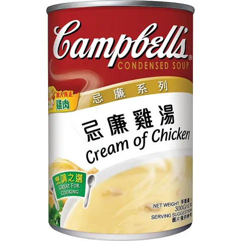 忌廉雞湯 300克