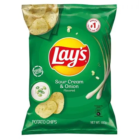 洋蔥忌廉味薯片 Sour Cream & Onion 170克