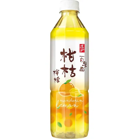 柑桔檸檬果汁飲品 500毫升