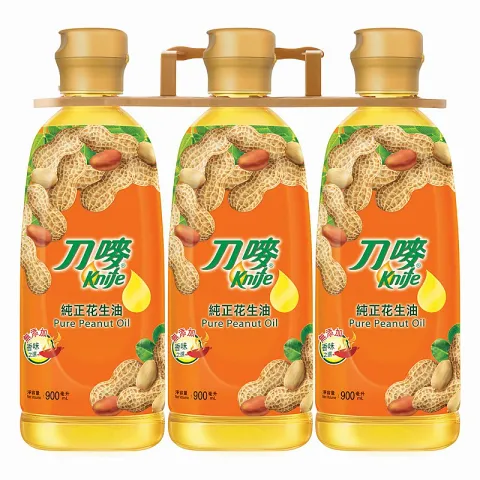 純正花生油 900毫升 x 3