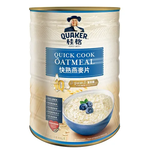 快熟燕麥片 - 罐裝 800克
