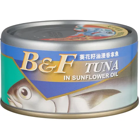 葵花籽油浸吞拿魚 185克