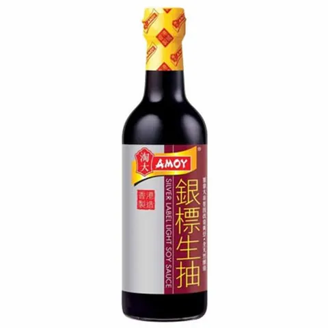 銀標生抽 500毫升