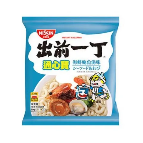 出前一丁通心寶 - 海鮮鮑魚湯味通心粉 90克