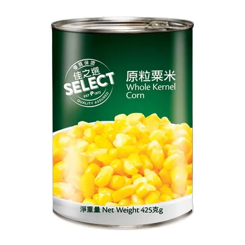 原粒粟米 425克