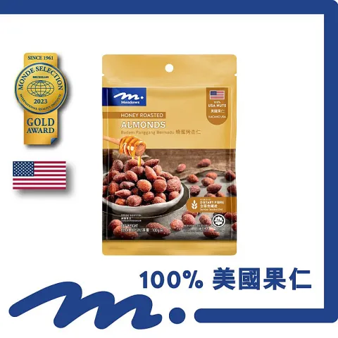 蜜糖脆烤原粒果仁 100克