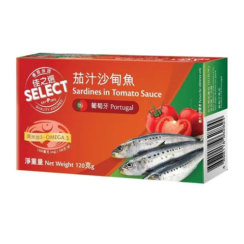 茄汁沙甸魚 120克