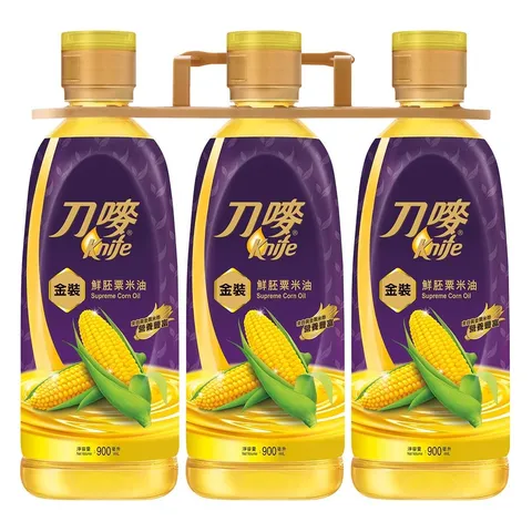 金裝鮮胚粟米油 900毫升 x 3