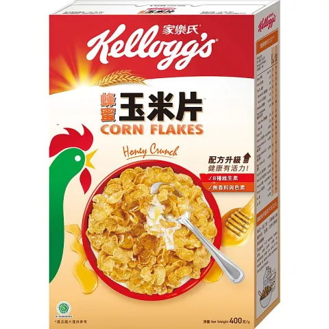 蜂蜜玉米片 400克