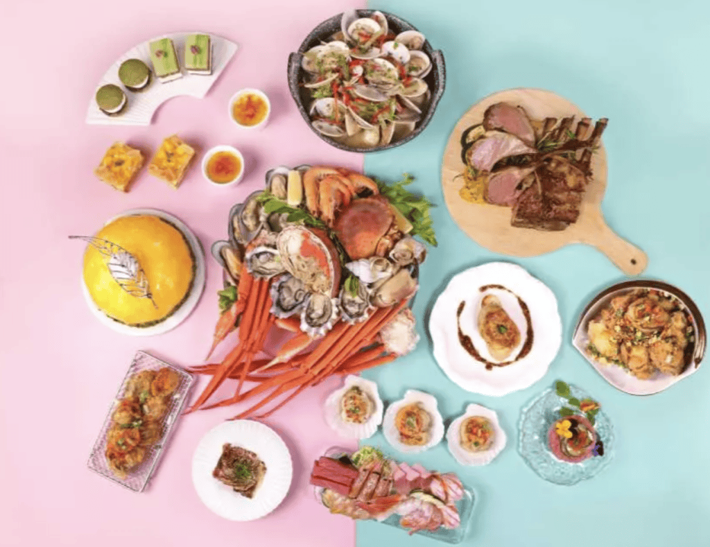 8 degrees buffet