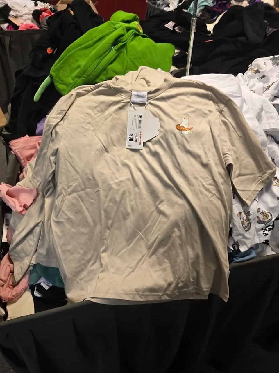 商品現場展出