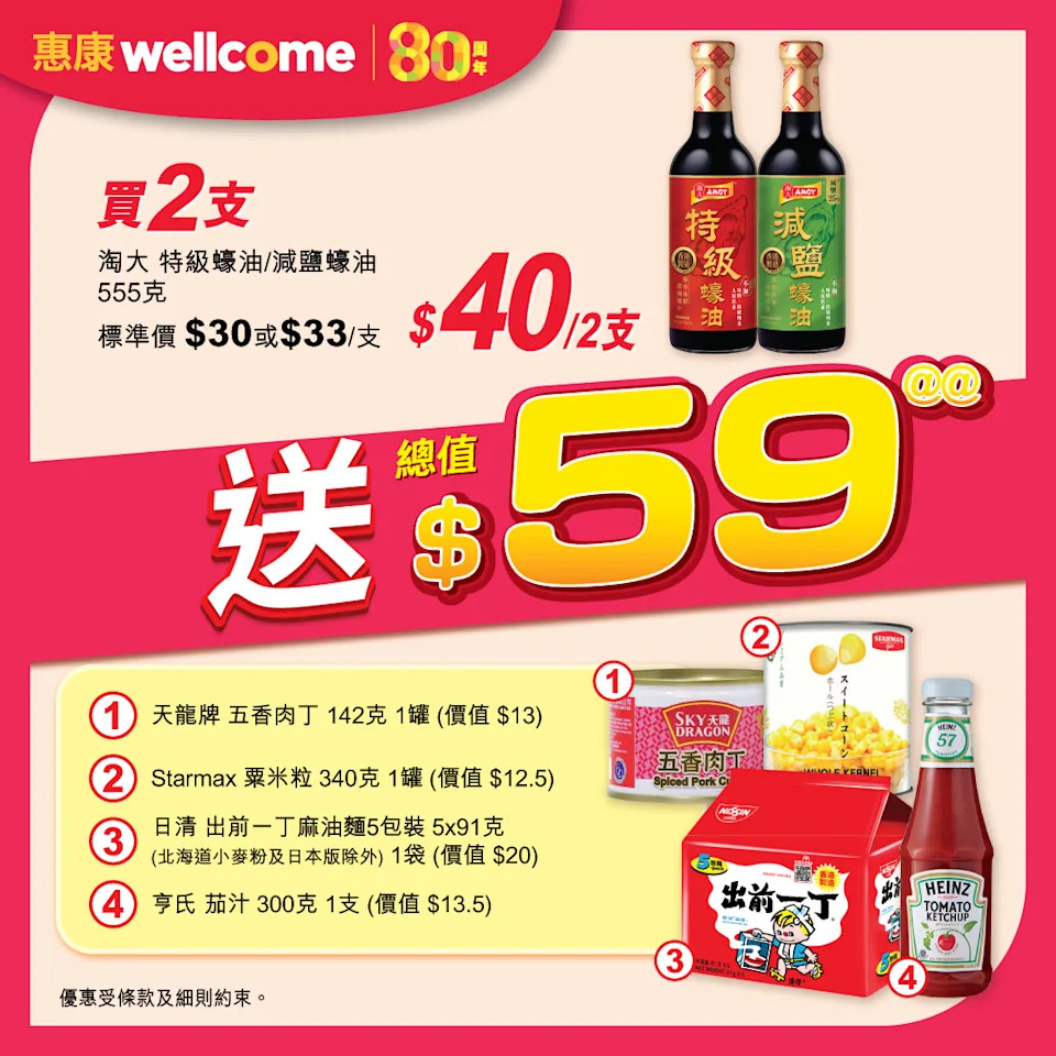 惠康舒適達送禮品4