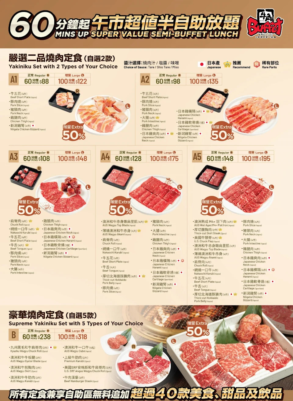 牛角午市放題燒肉圖片 2