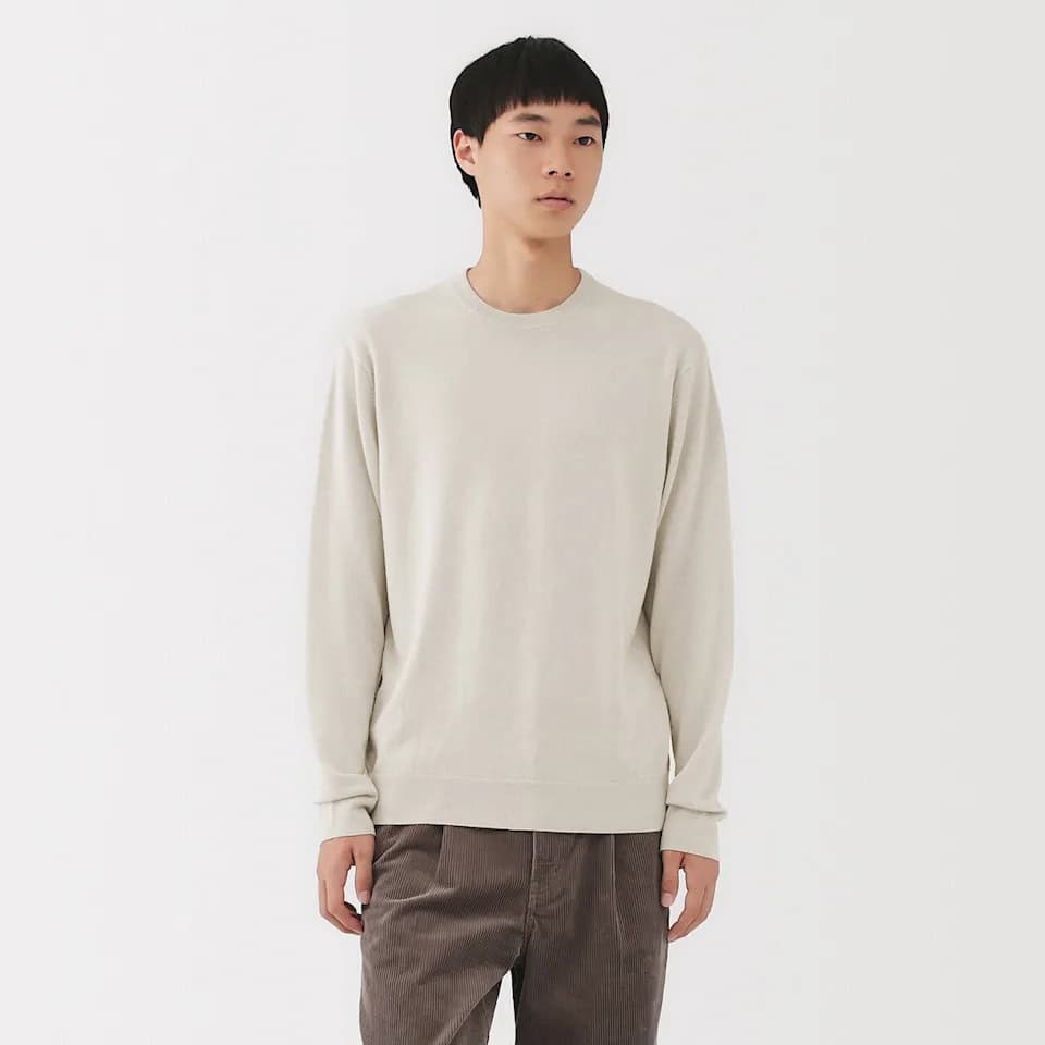 男裝可水洗羊毛針織衫