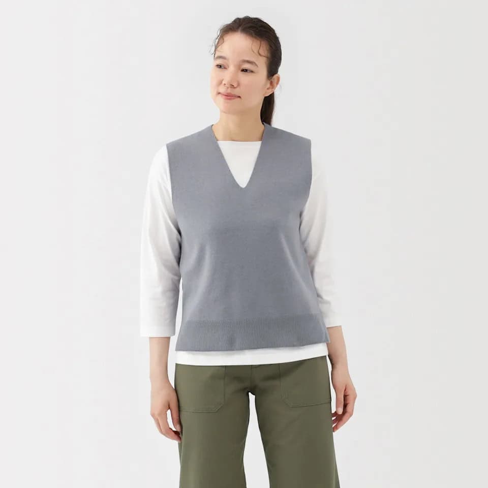 女裝可水洗針織背心