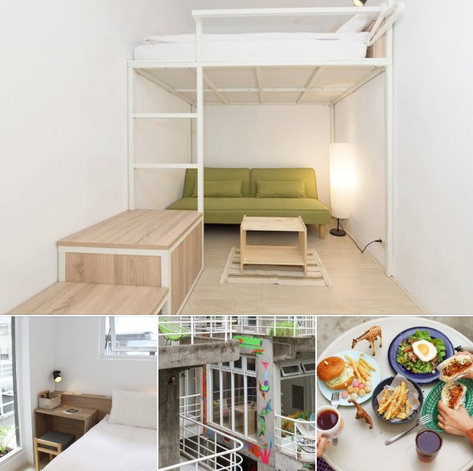 台北 OwlStay 故事所 夾腳拖的家 花園 青年旅館優惠