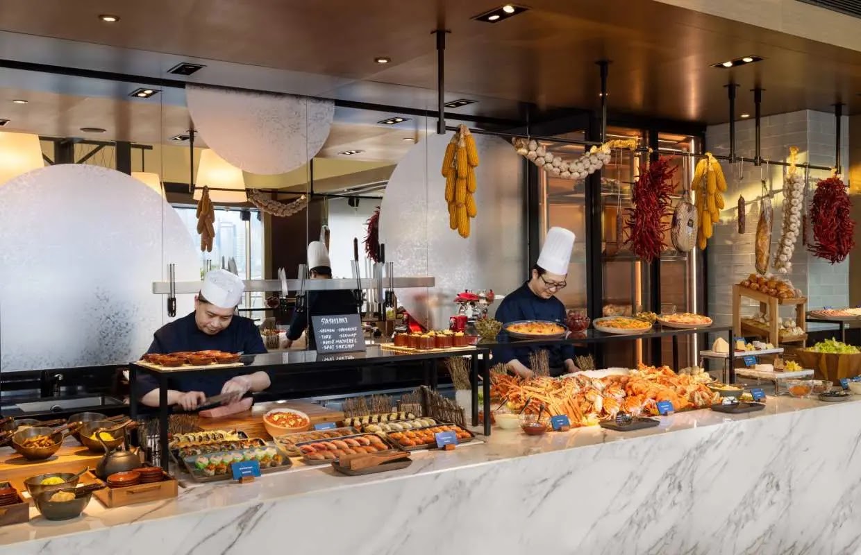 尖沙咀麗晶酒店港畔餐廳自助餐