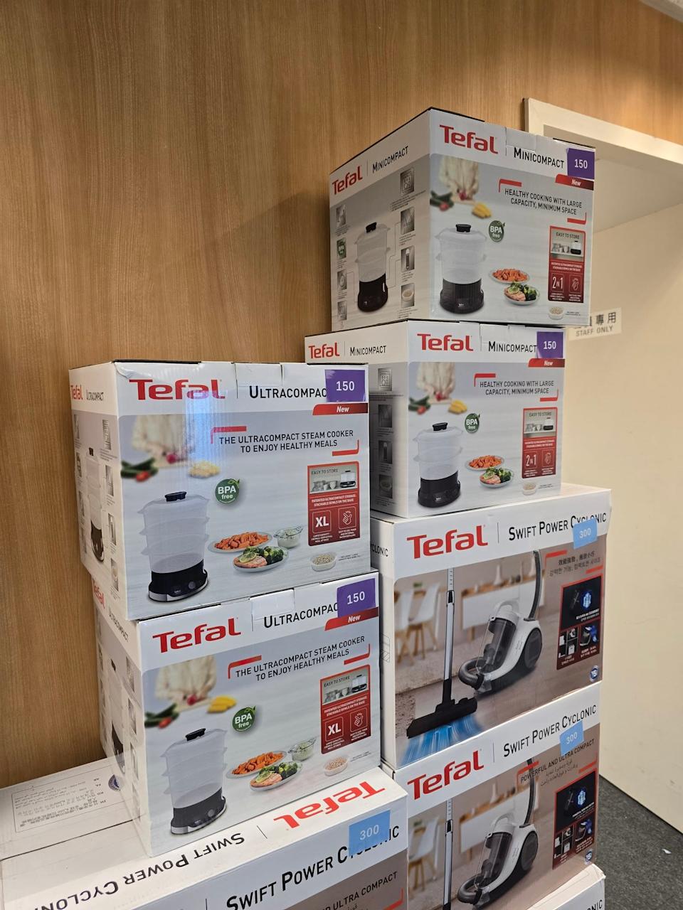 陳列電器產品展示