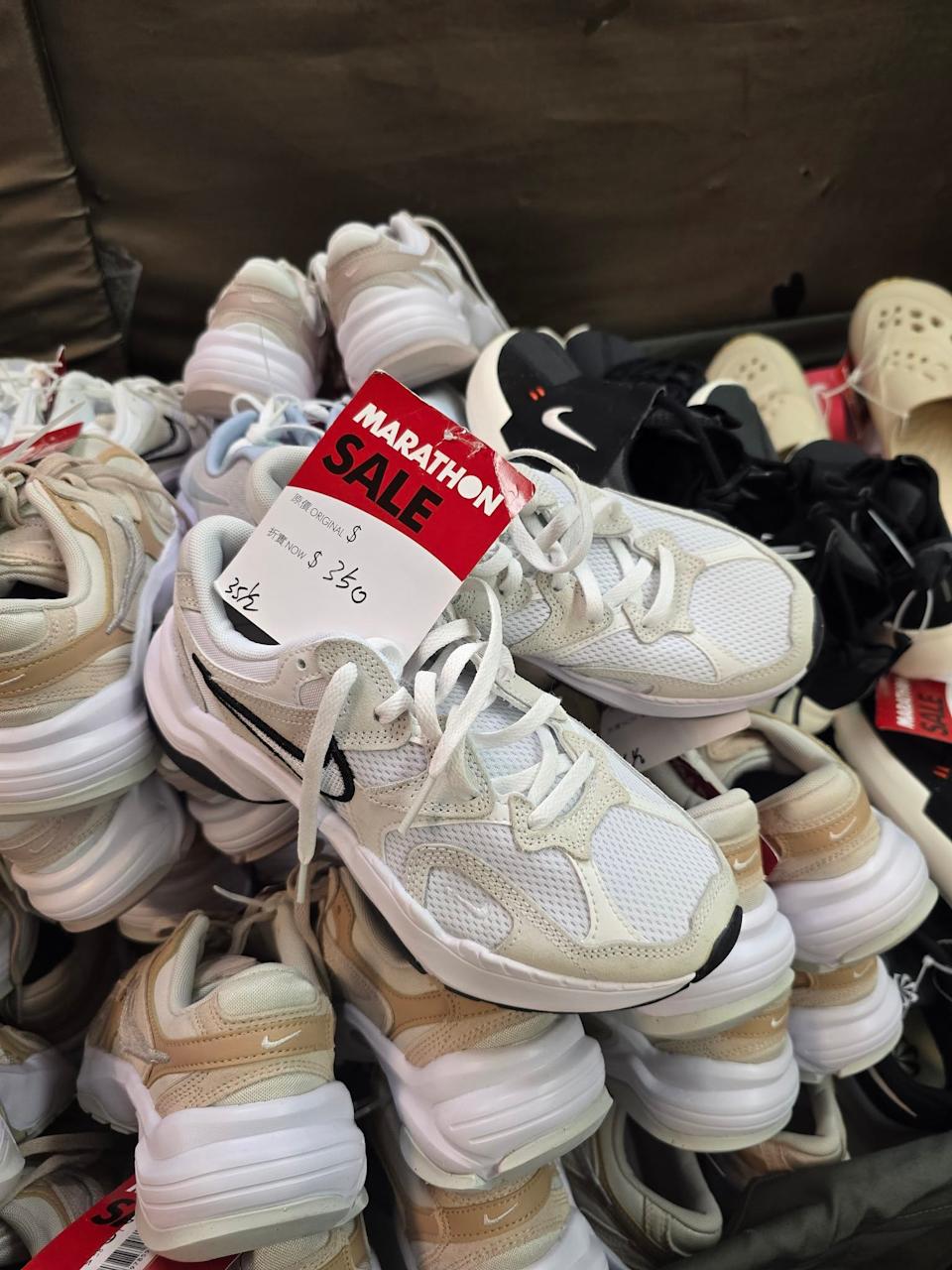 場內運動品牌集中