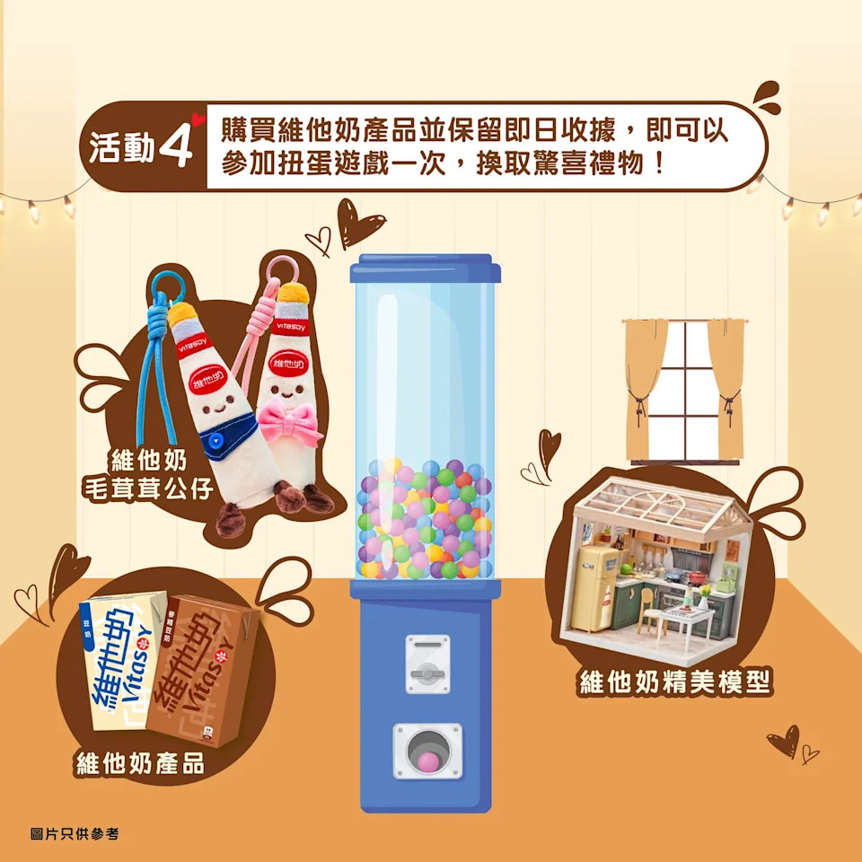 維他奶驚喜扭蛋遊戲