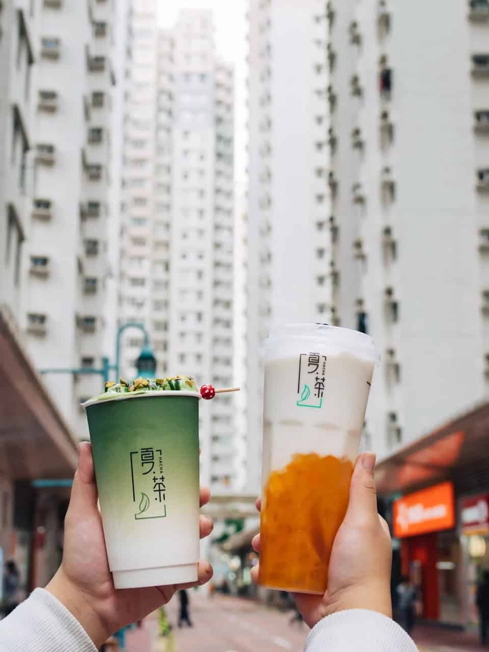 夏茶新店全場正價飲品第二杯半價優惠