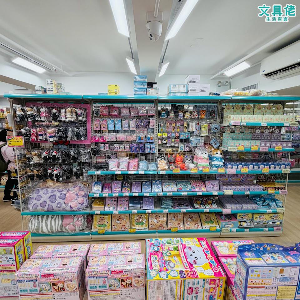 文具佬中環店貨品陳列