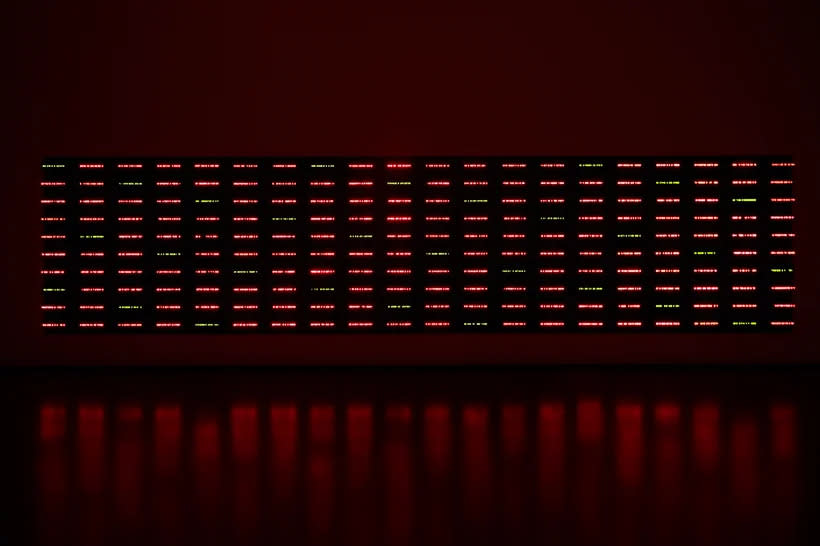 宮島達男,《Region No. 43701–No. 43900》,1998年,M+,香港