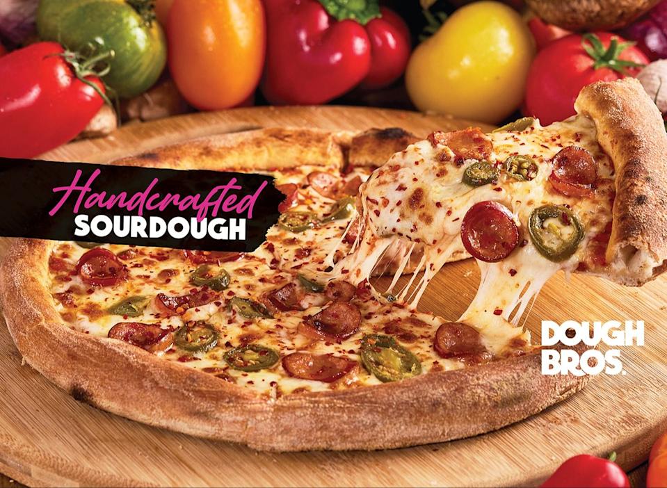 Dough Bros免費pizza與$50獎金